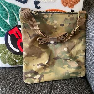 Camo style crossbody bag